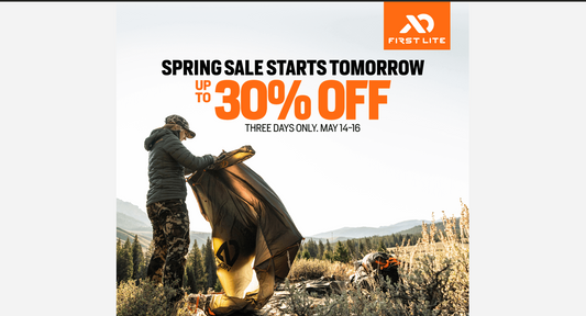 FirstLite Spring Sale