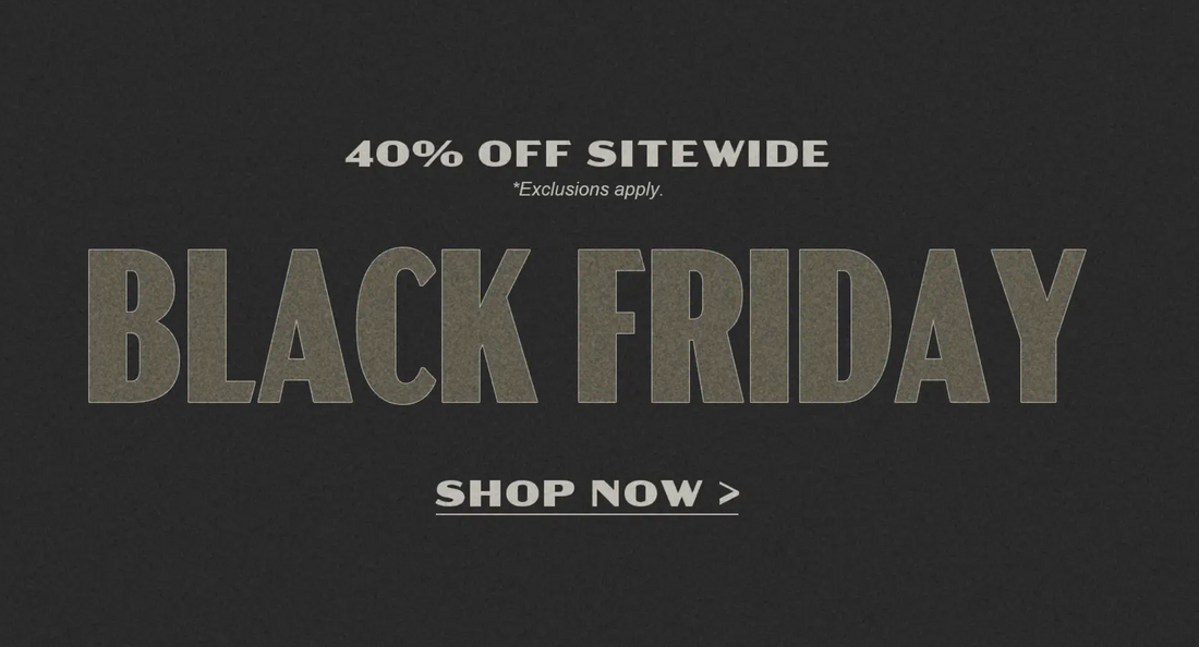 Barebones Black Friday Sale