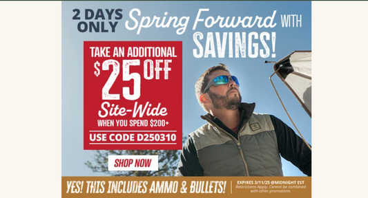Natchez Outdoors Spring Forward Savings