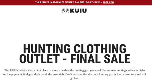 Kuiu Outlet - Up to 80% off