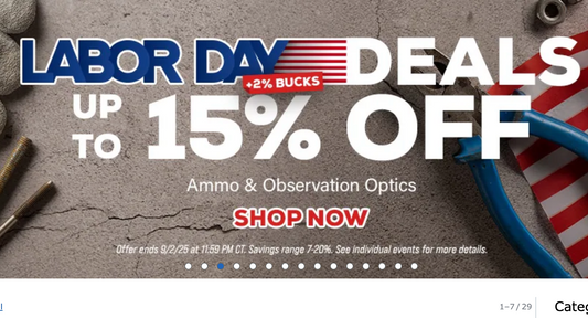 OpticsPlanet Labor Day Sale