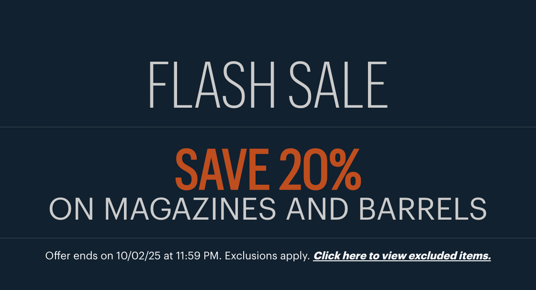 Beretta Flash Sale on Mags & Barrels