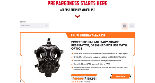 Mira Safety Preparedness Sale