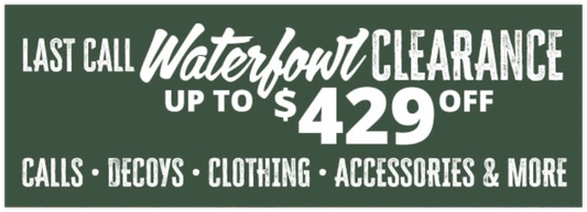 Natchez Waterfowl Clearance Last Call
