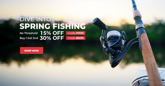 Spring Fishing Savings at Piscifun