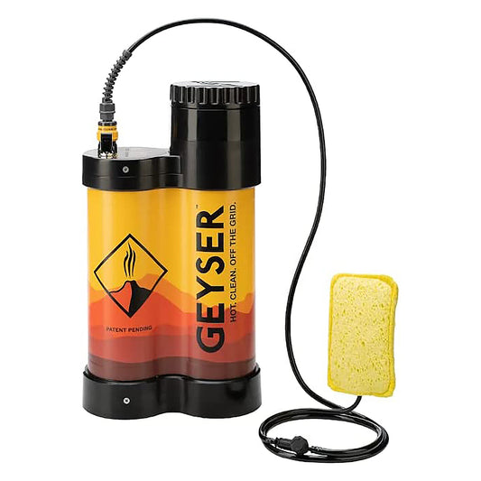 Geyser Heated Shower System