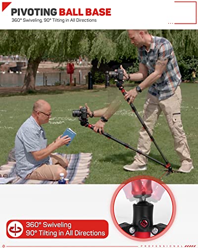 IFOOTAGE 71" Cobra 2 Carbon Fiber Monopod