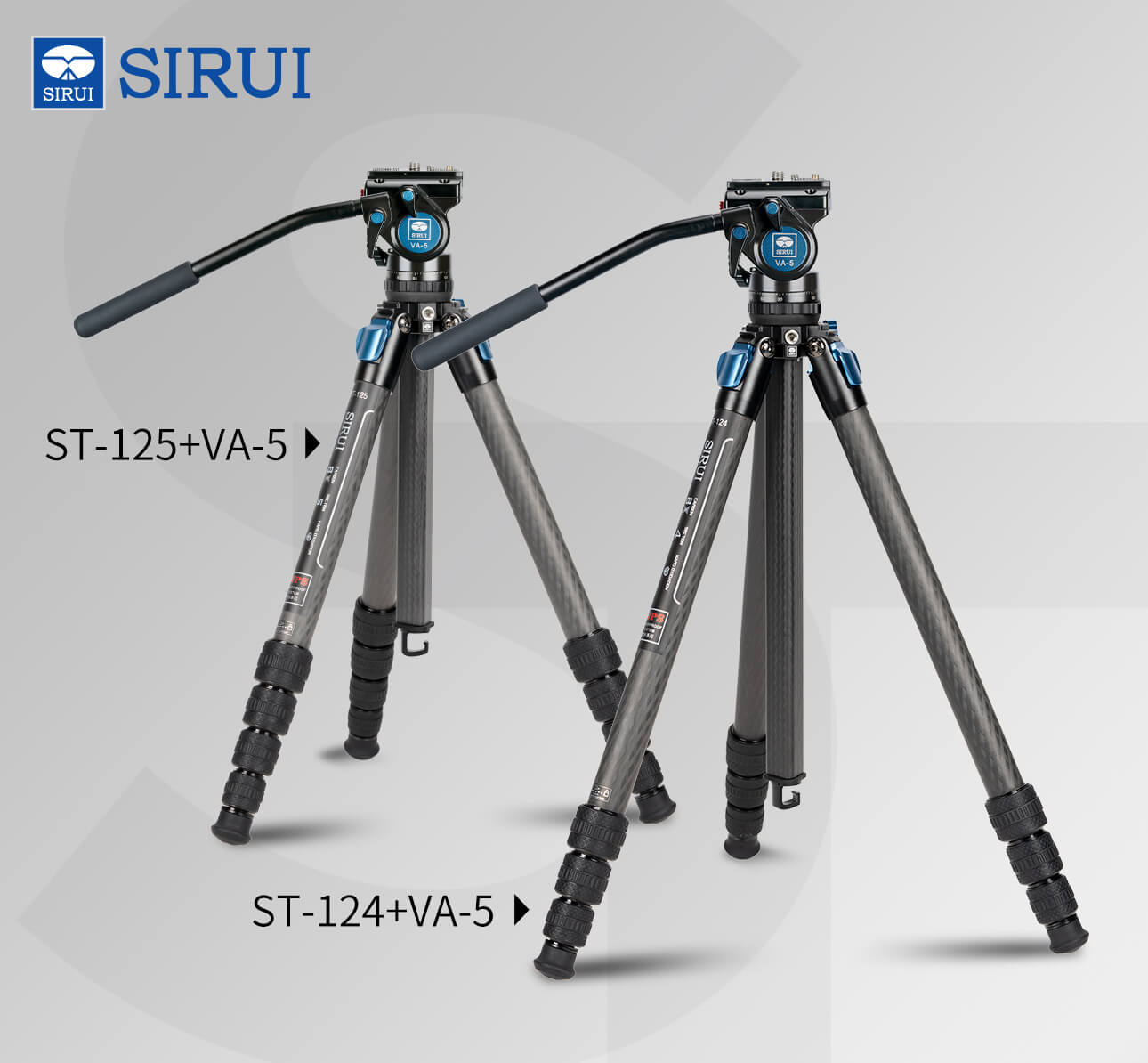Sirui Waterproof Carbon Fiber Tripod Kit ST-124/125+VA-5