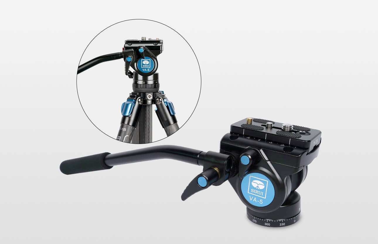 Sirui Waterproof Carbon Fiber Tripod Kit ST-124/125+VA-5