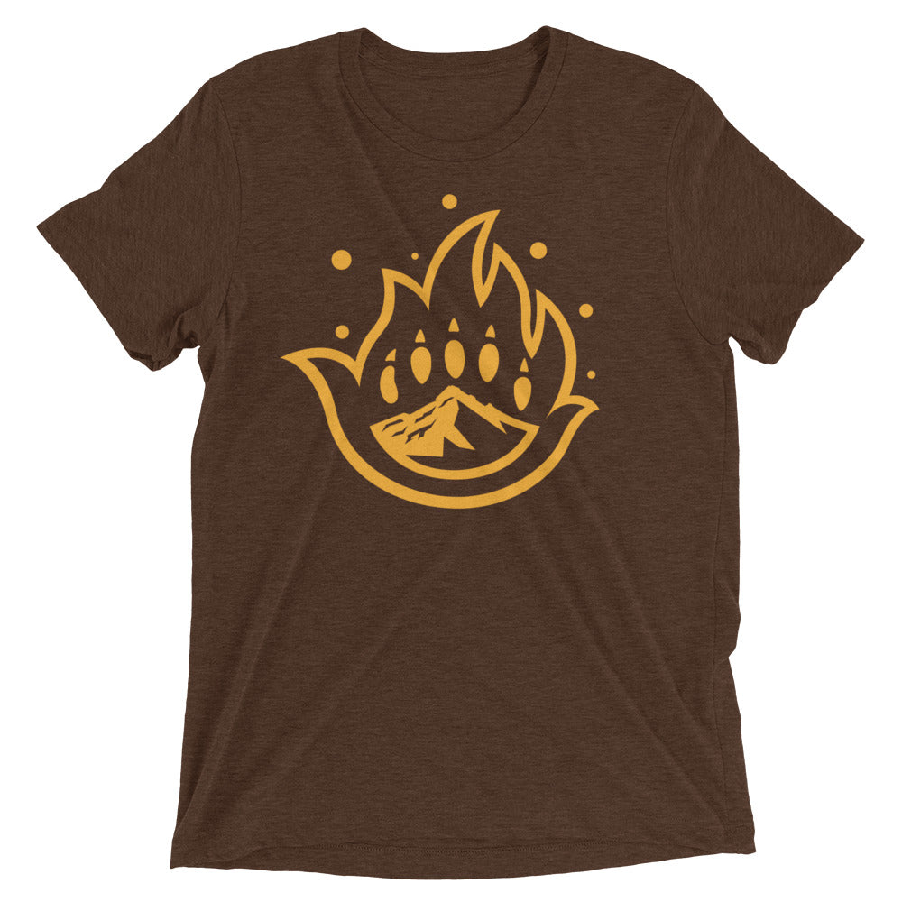 Unisex Gold Logo Mark Tri-Blend Tee