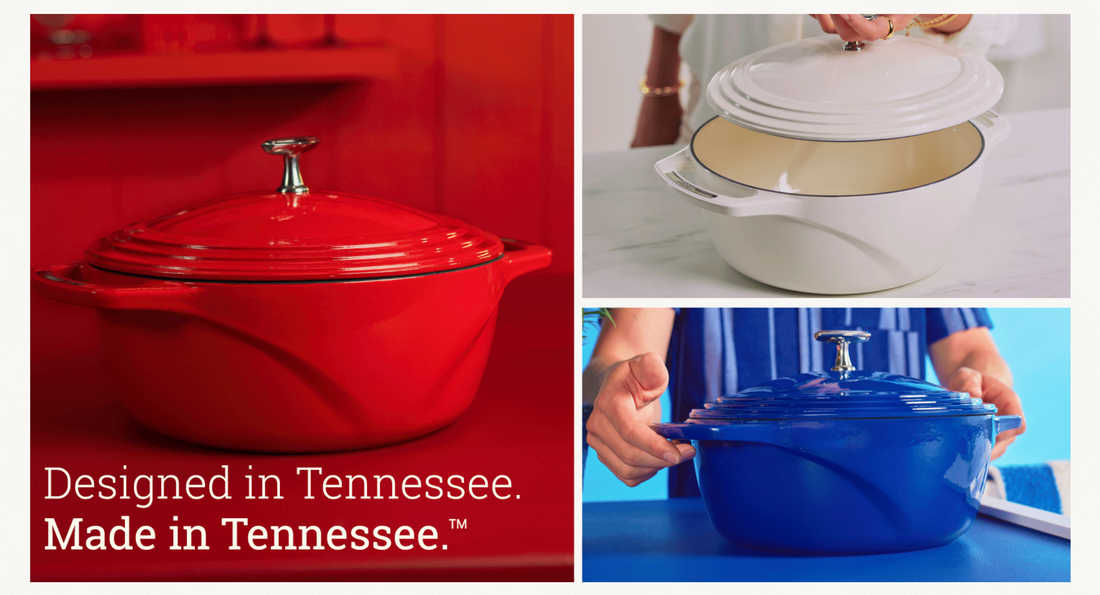 Lodge USA Enamel Cast Iron Sale
