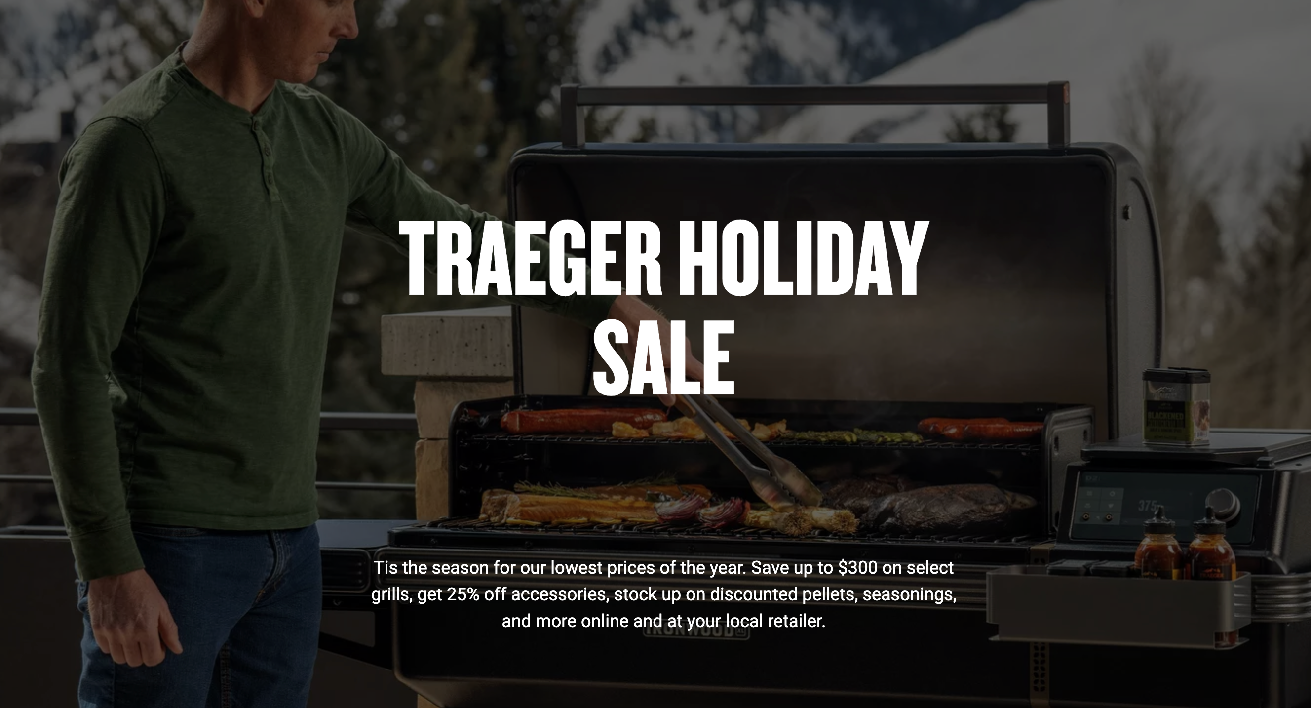 Traeger Black Friday Sale