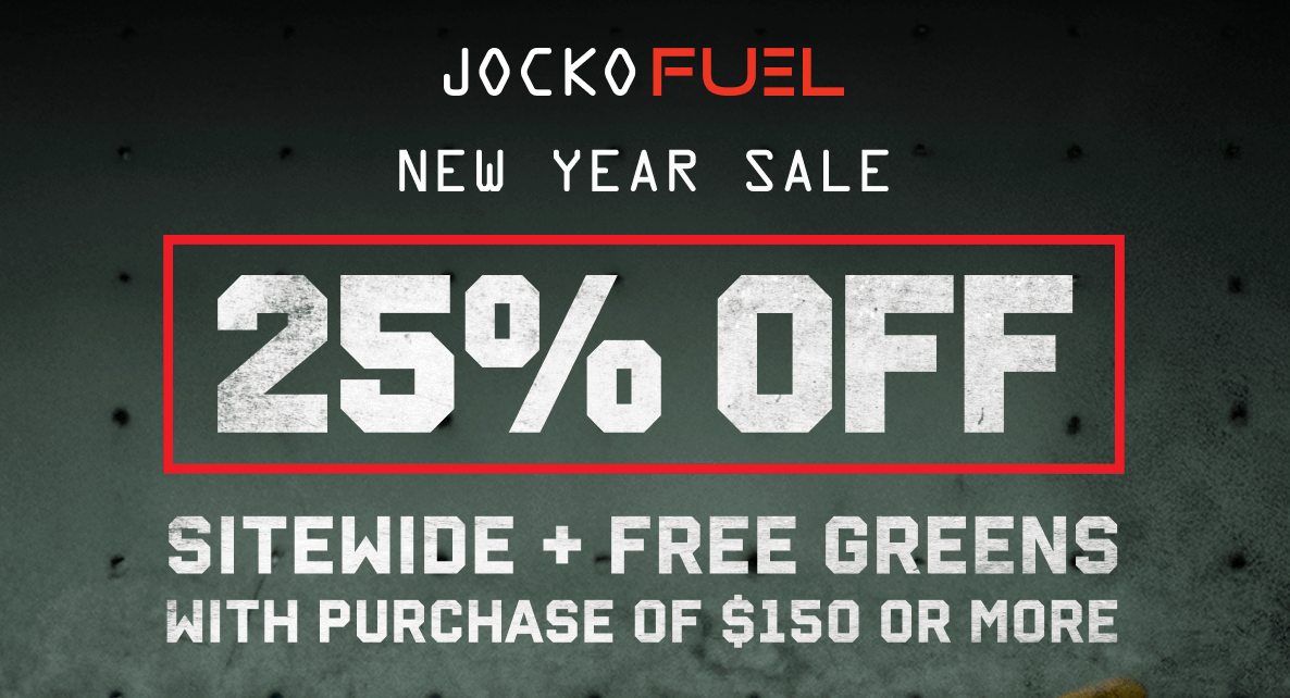 Jocko Fuel New Year Sale