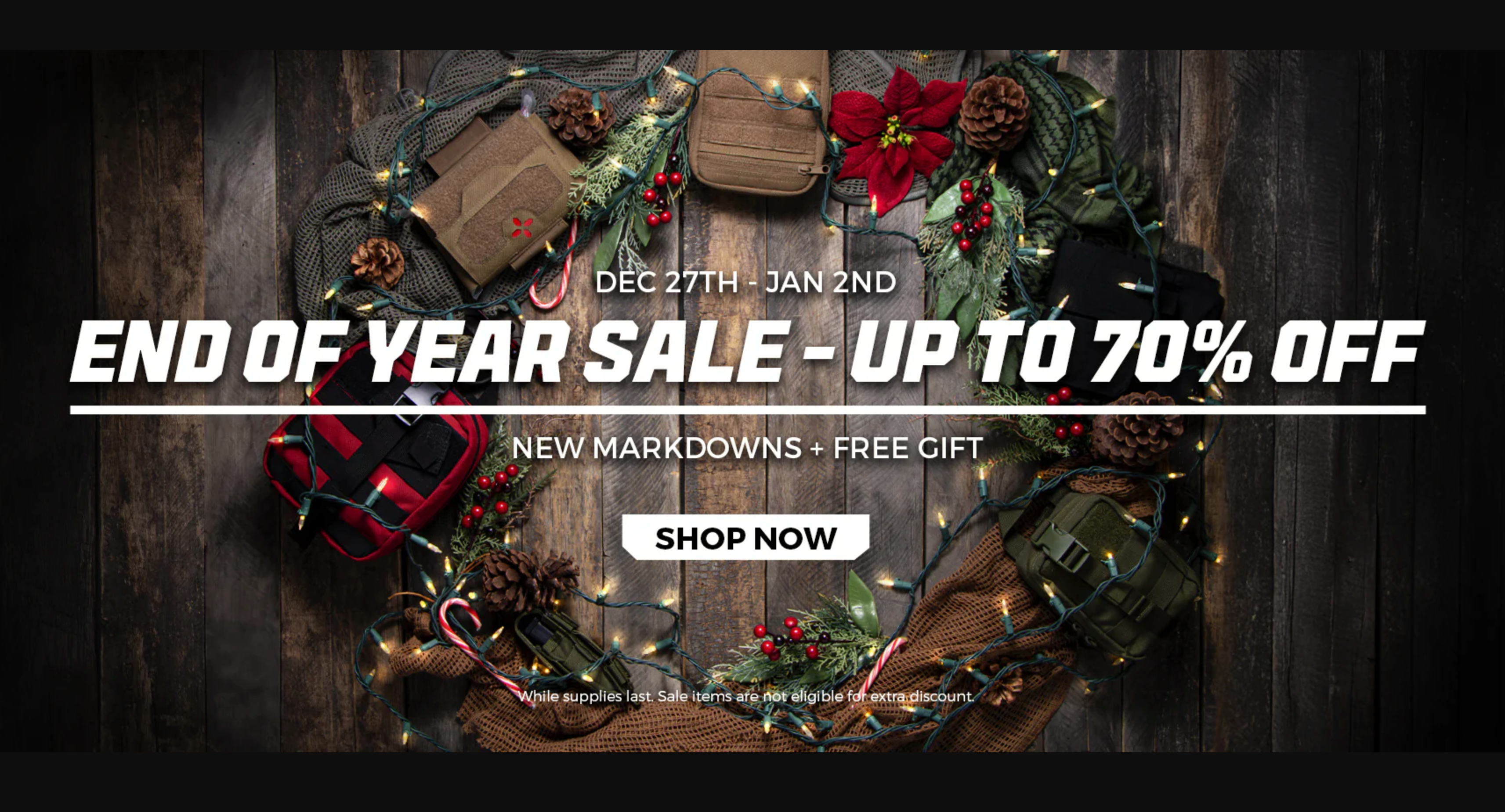 Condor Outdoor End of Year Sale
