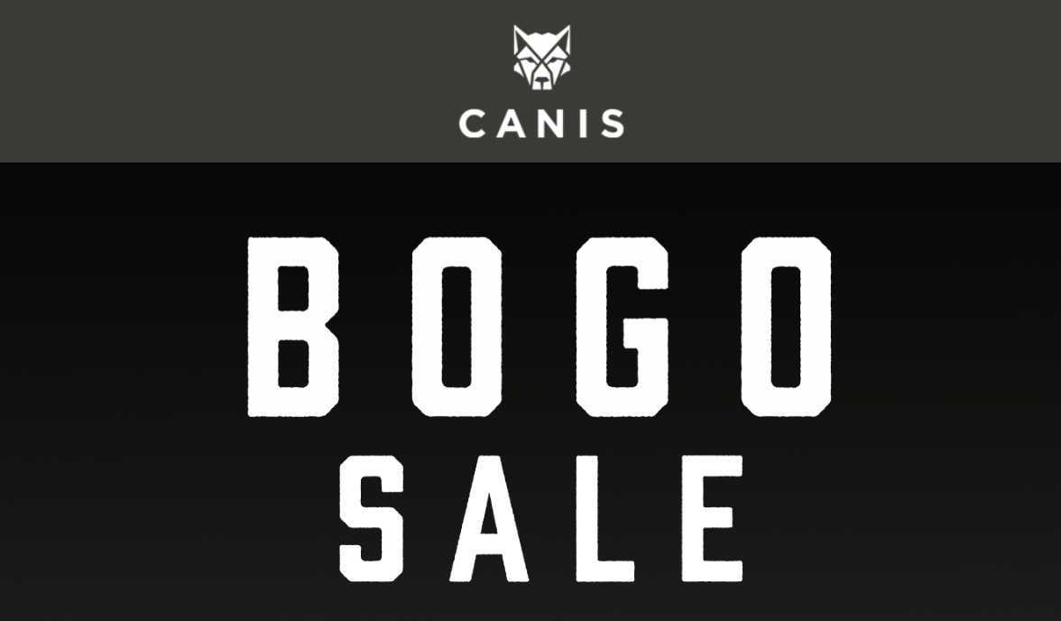 CANIS Buy One Get One Sale