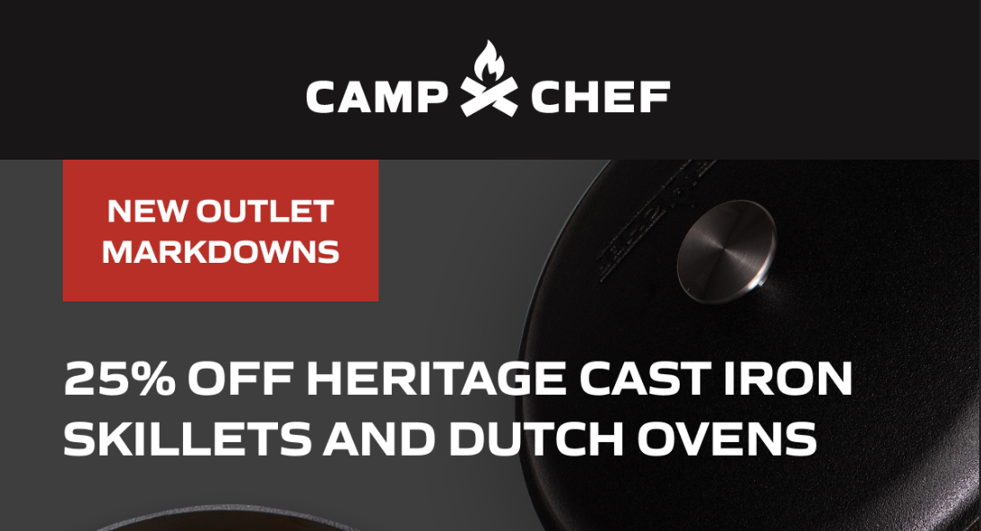 Camp Chef Cast Iron Deals