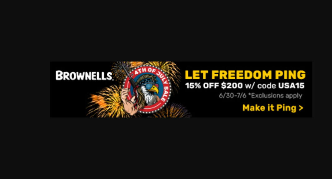 Brownells 4th of July Sale