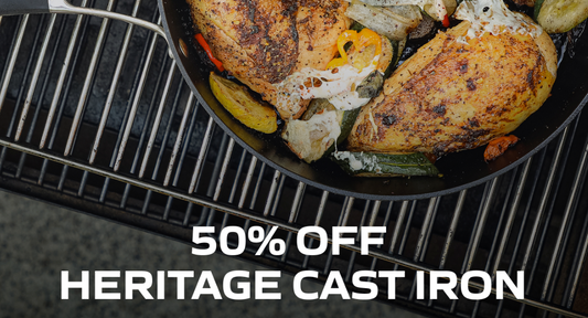 Camp Chef Heritage Iron Sale