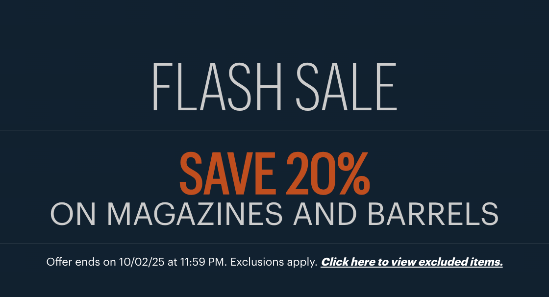 Beretta Flash Sale on Mags & Barrels
