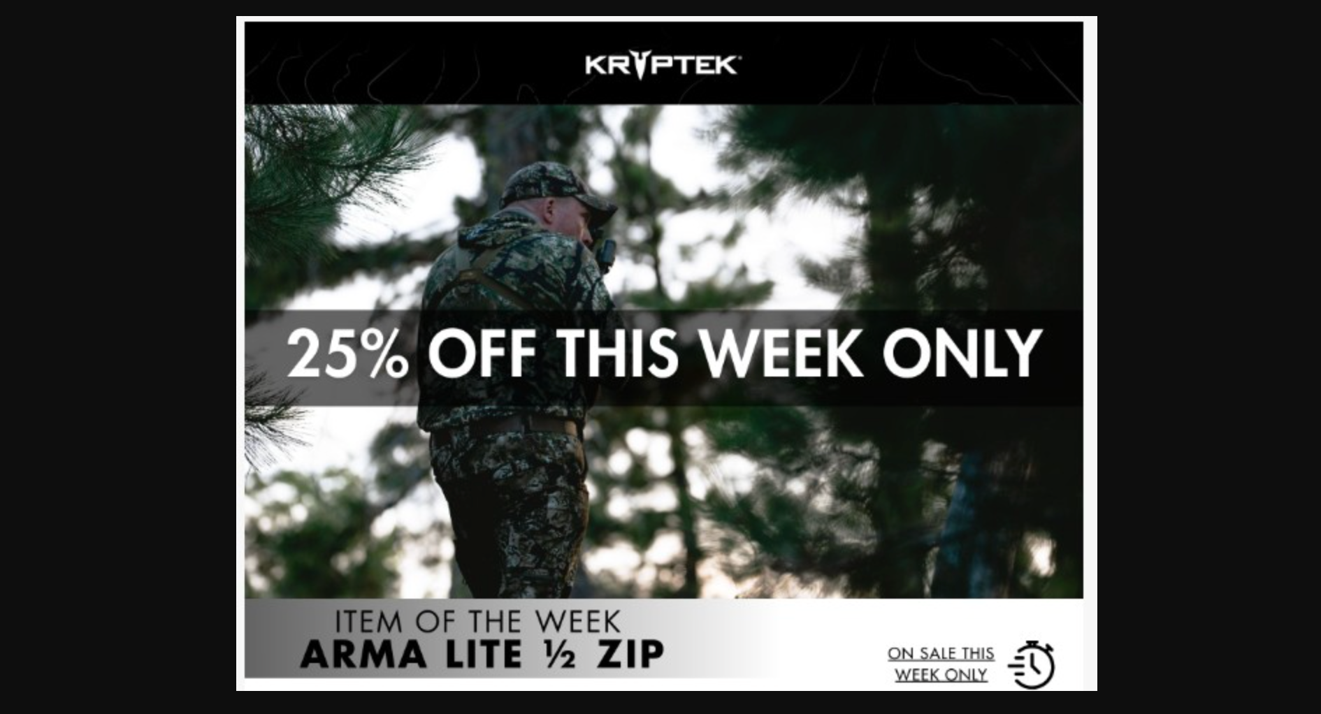 Kryptek Save 25% Off This Week Only