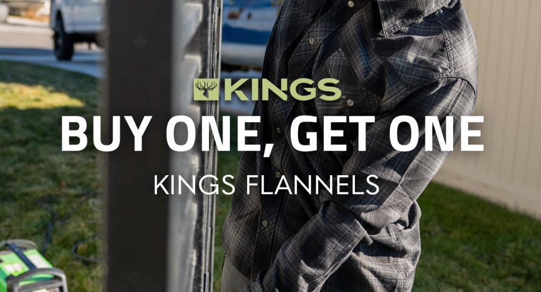 KINGS CAMO BOGO Flannels