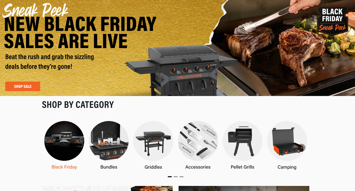 Blackstone Black Friday Deals