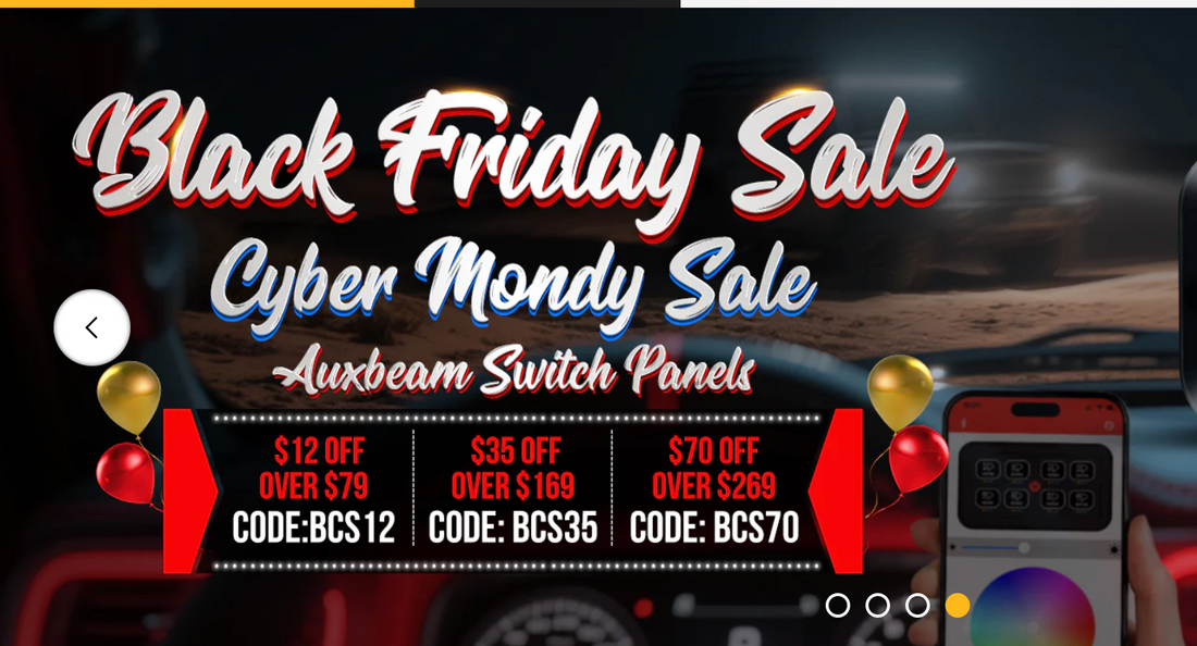 Auxbeam Black Friday / CM Sale