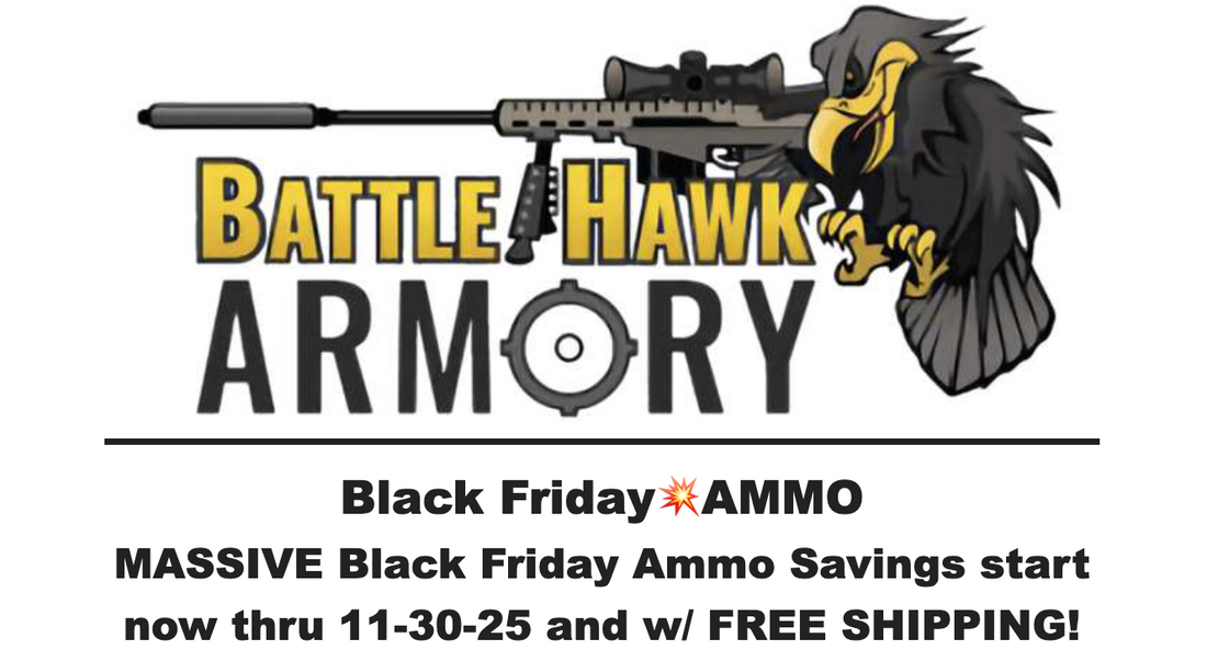 Battle Hawk Armory Black Friday Ammo Sale