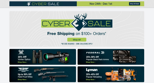 MidwayUSA Cyber Sale Deals