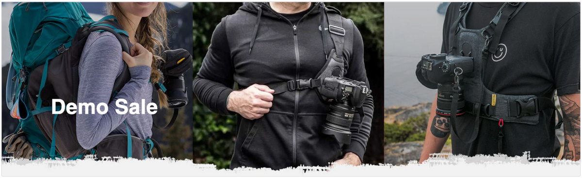 Cotton Carrier - Save up to 40% off camera harness systems