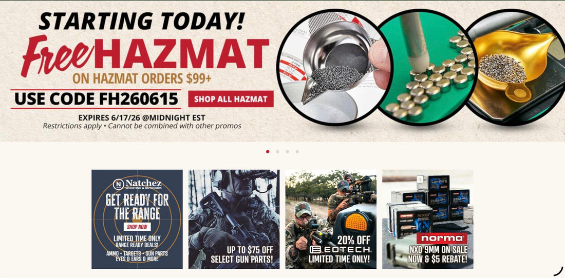 Natchez Free HAZMAT on orders $99+