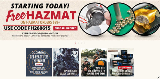 Natchez Free HAZMAT on orders $99+