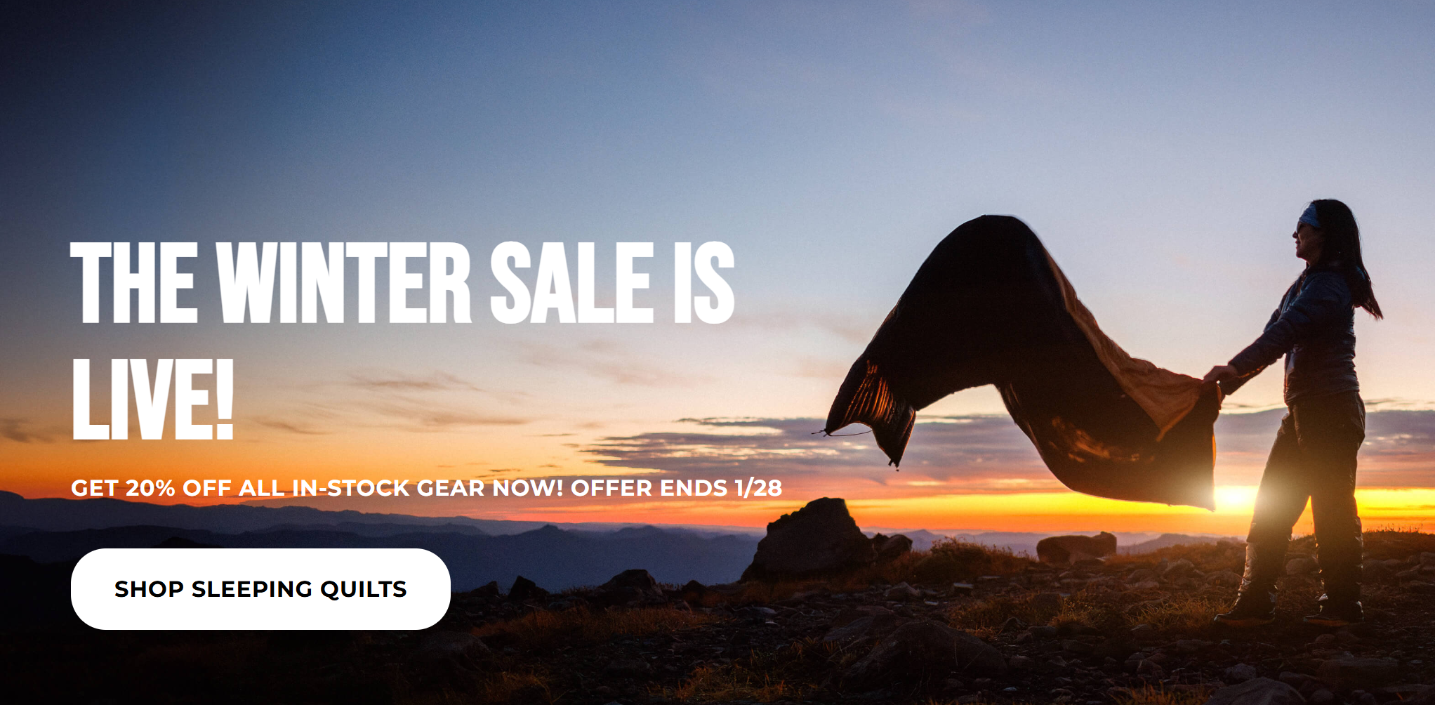 Enlightened Equipment Winter Sale