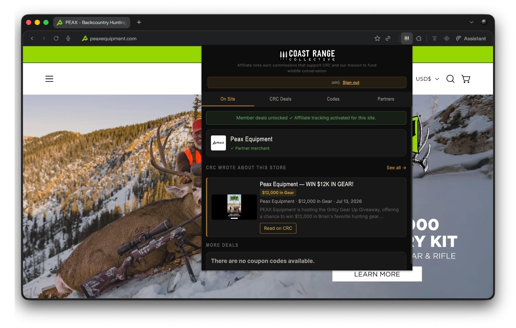 Introducing the Coast Range Collective Extension — Member Deals While You Shop (Beta Testers Wanted)