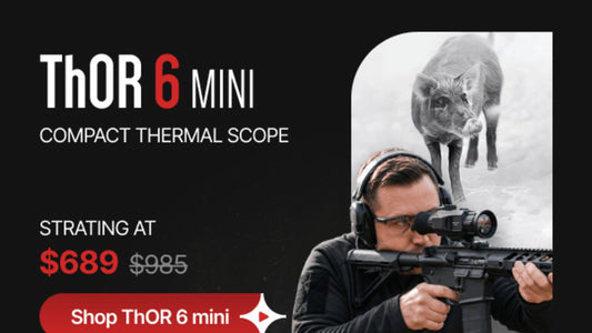 ThOR 6 Mini compact thermal scope starting at $689