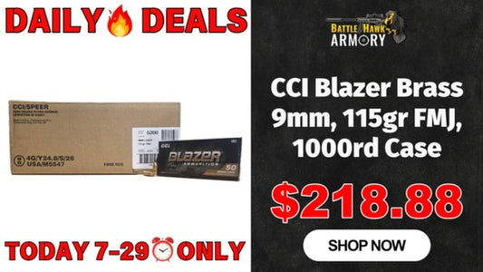 Blazer 9Mm Luger Brass 115Gr Fmj Ammo 1000Rd Case