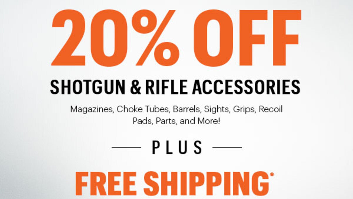 20% Off Shotgun and Rifle Accessories