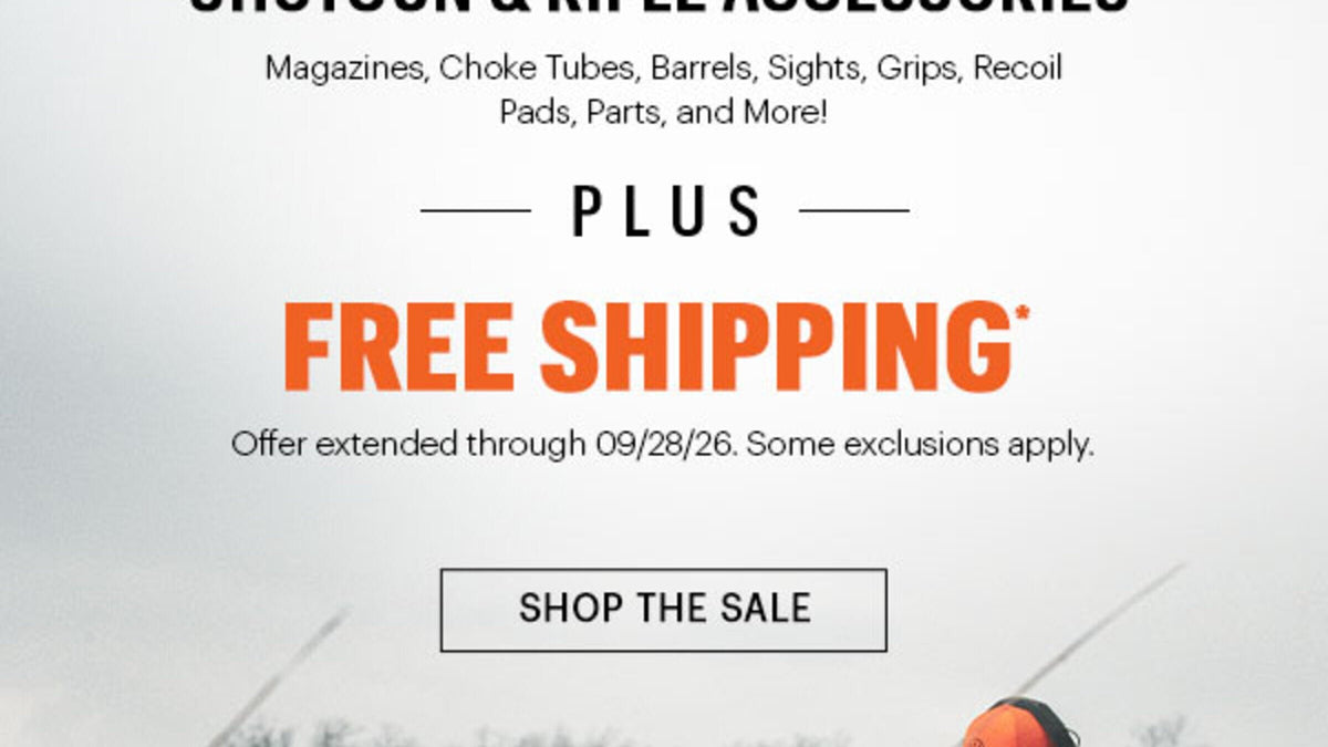 20% Off Shotgun and Rifle Accessories
