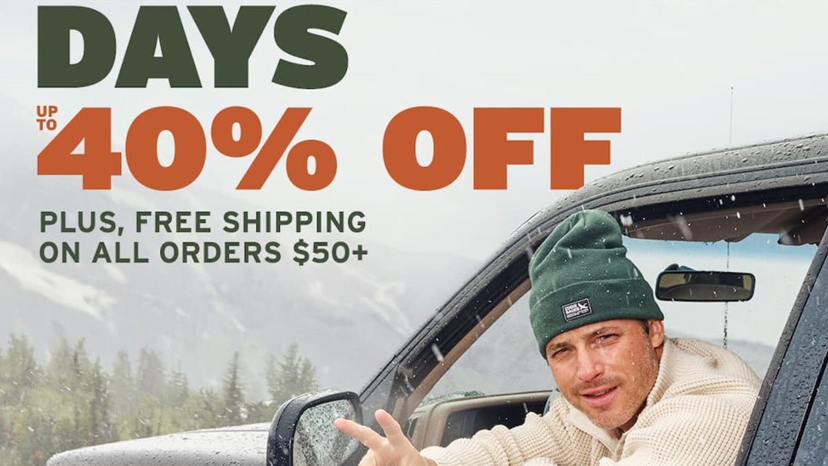 Adventure Days Up to 40% Off. Plus, Free Shipping on all Orders $50+