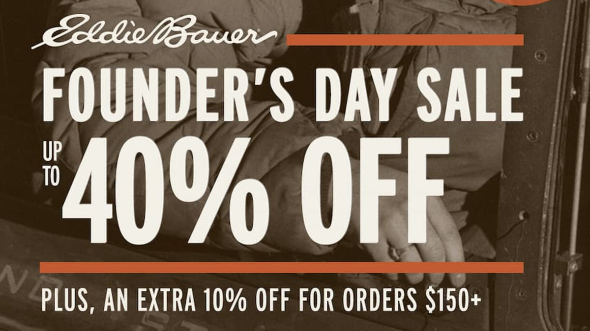 Founder's Day Sale Up to 40% Off