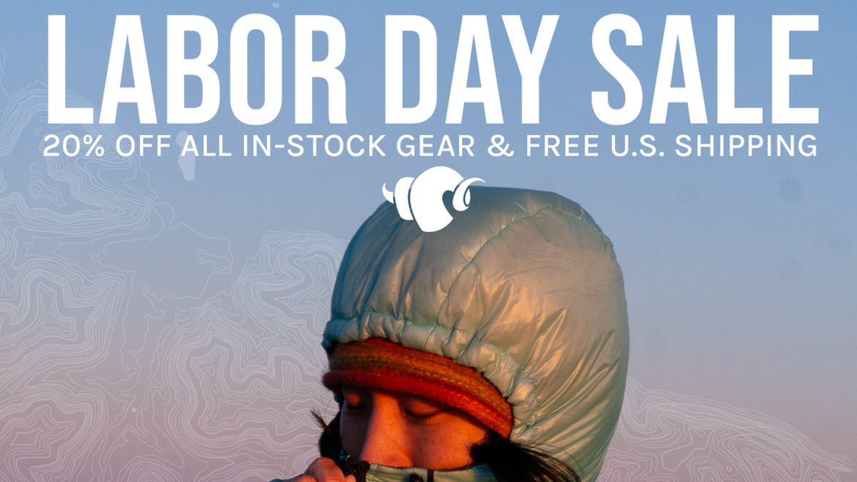 Enlightened Equipment — The Labor Day Sale Is Almost over!