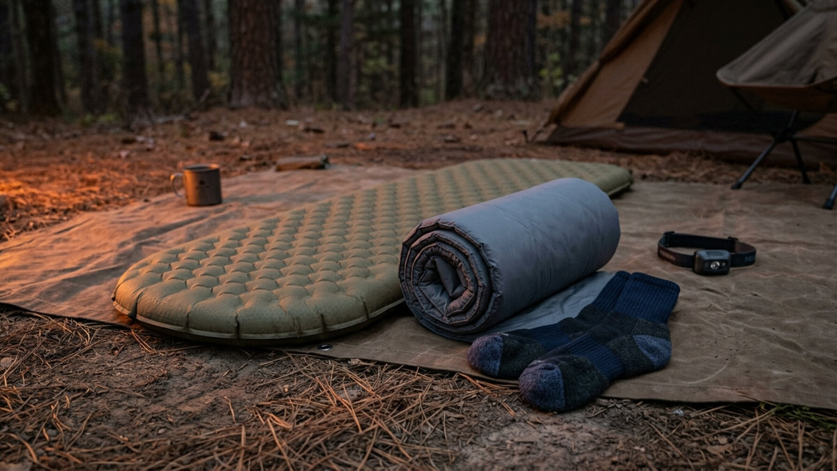 Enwild camping-gear R-Value Guide for Sleeping Pads + Free Socks