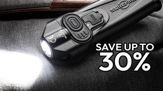Flashlights for Dad! Save up to 30% Off!
