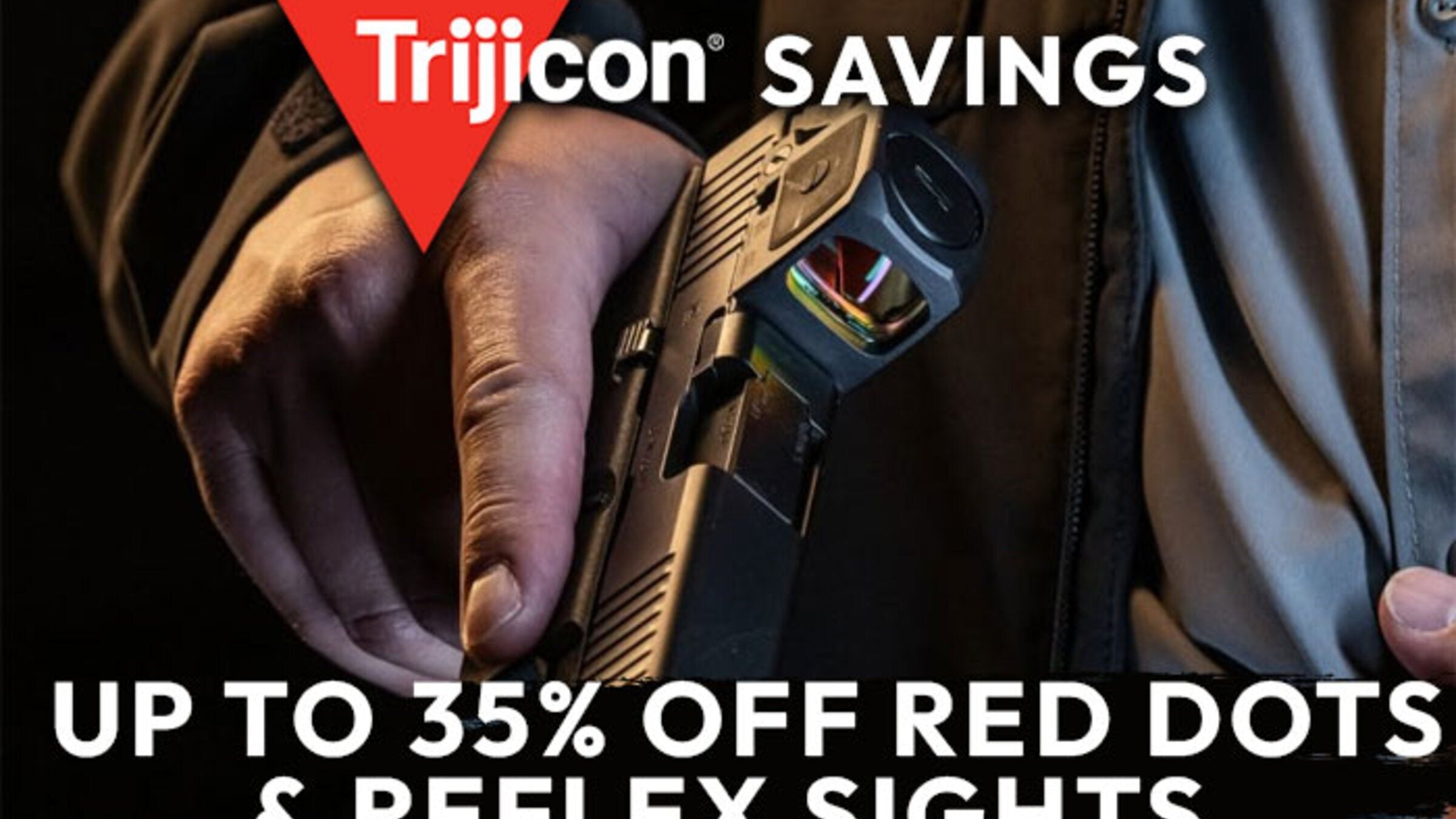 Trijicon Up to 35% Off Red Dots and Sights
