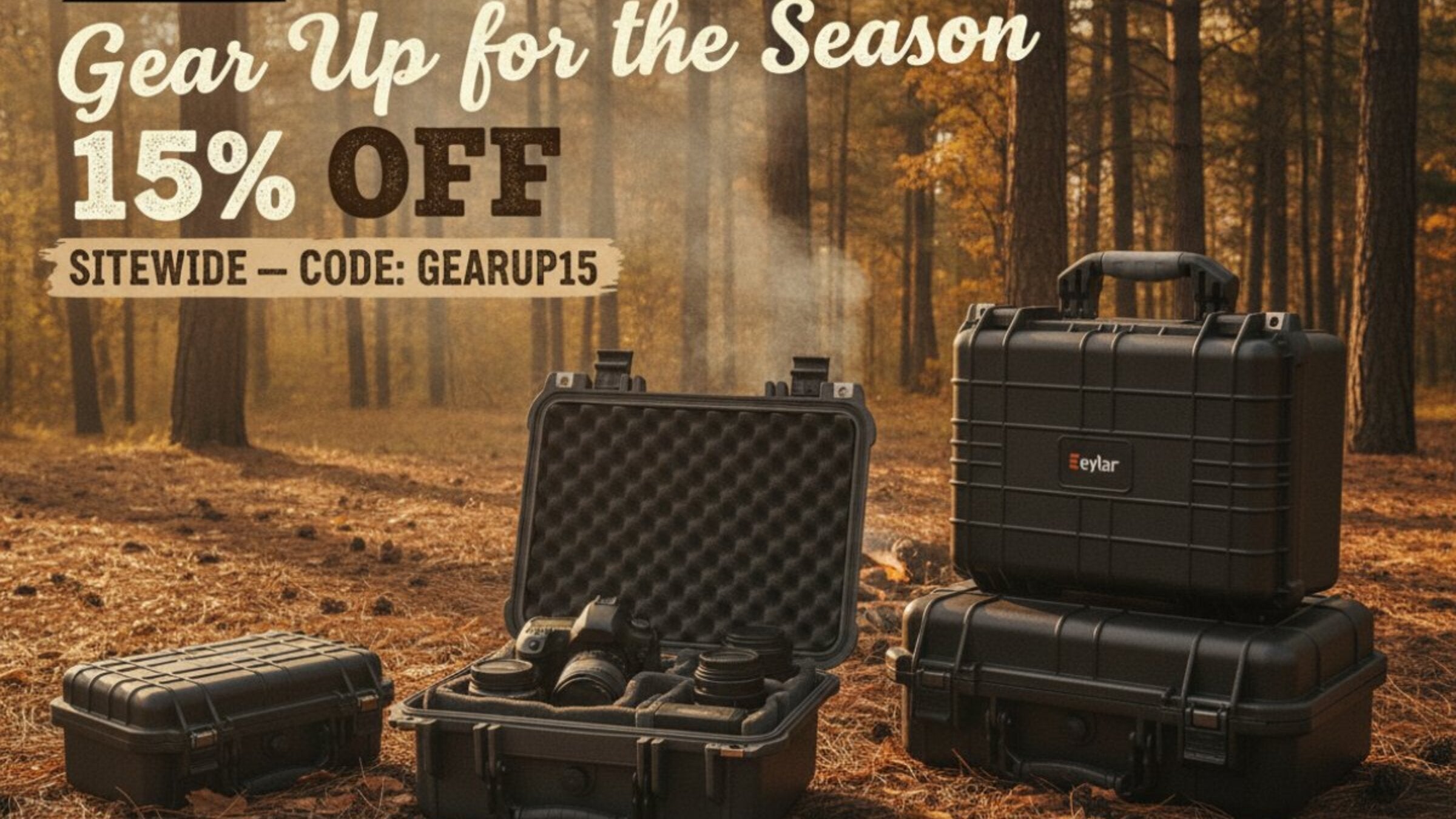 Gear Up for the Season — 15% off sitewide with code GEARUP15, through August 13