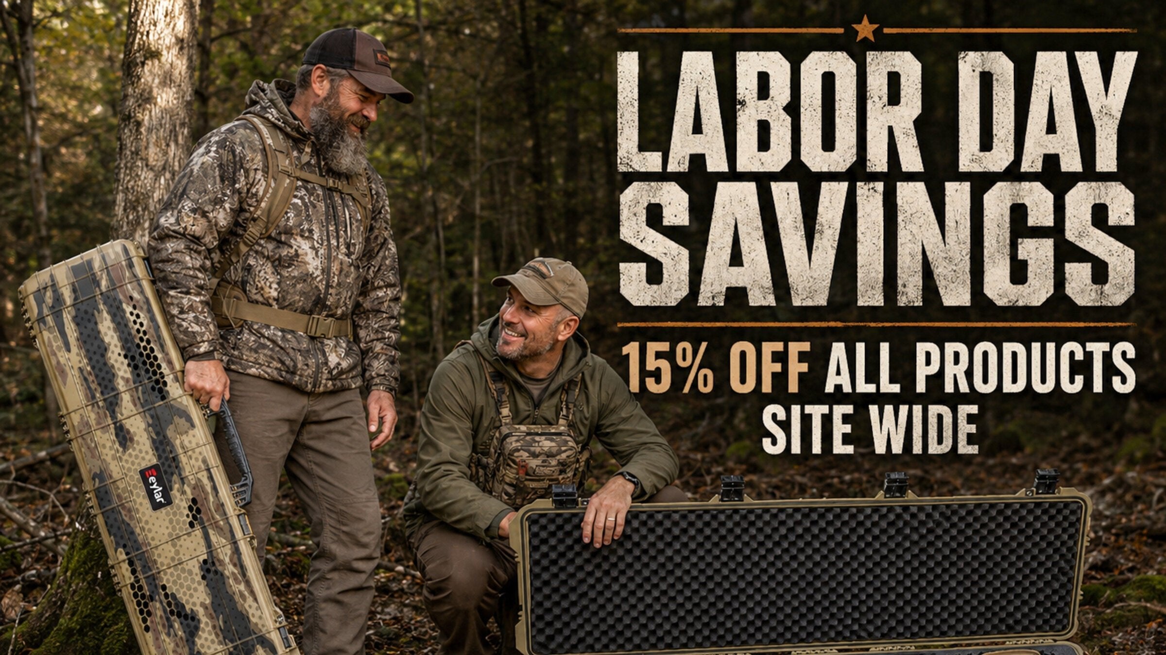 Eylar — Labor Day: 15% Off + Exclusive Rifle Case Deals