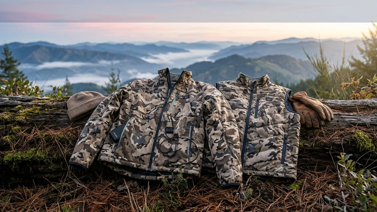 Fieldsheer hunting-gear 25% Off Fieldsheer's Heated Camo, Starting 9/24!