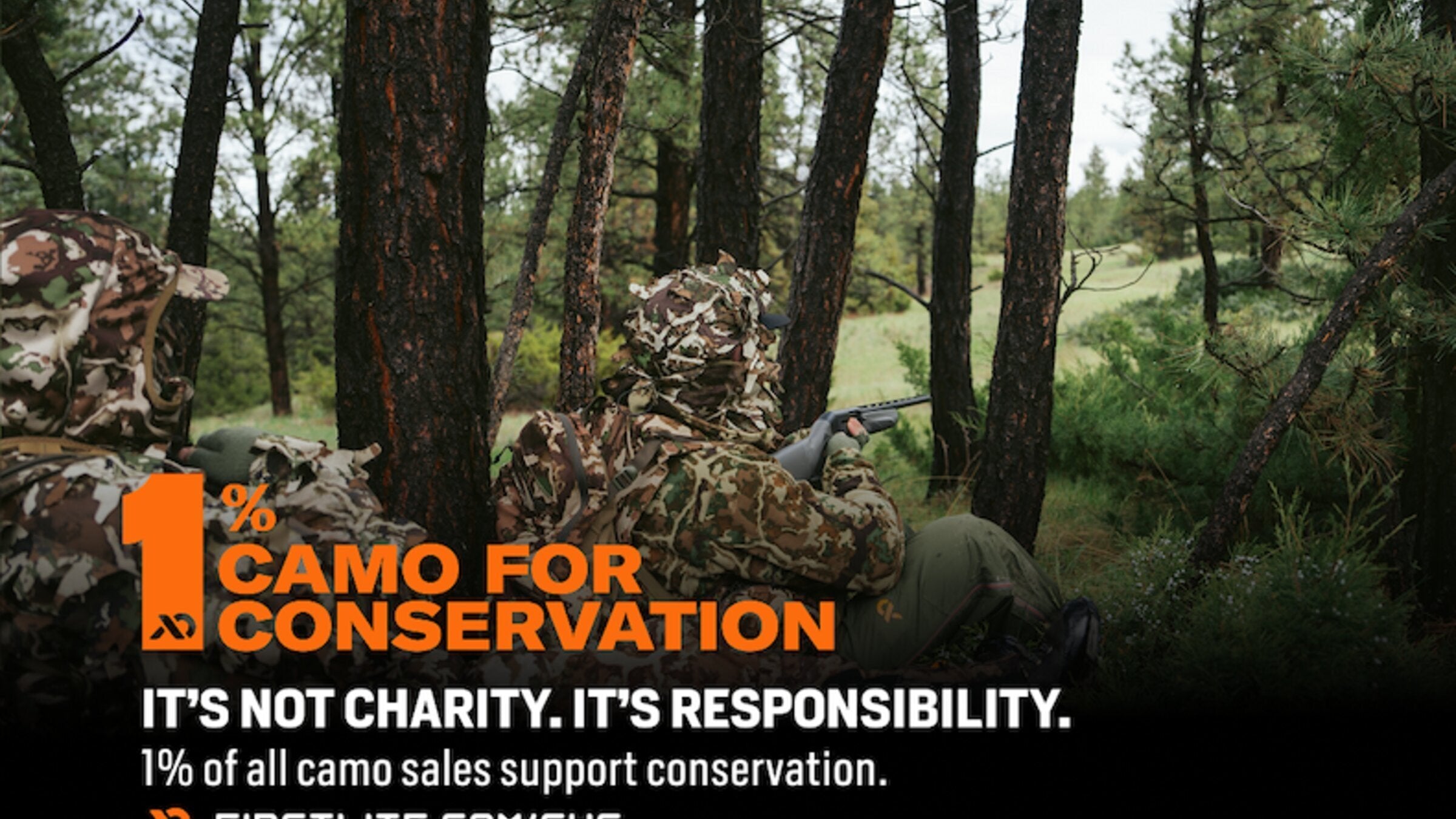 1% of all camo sales support conservation
