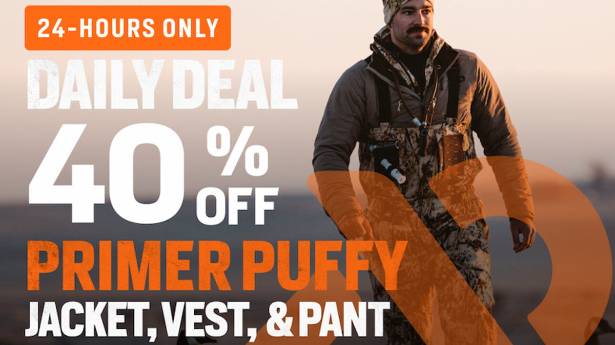 Up to 40% off Primer Puffy for 24 hours only