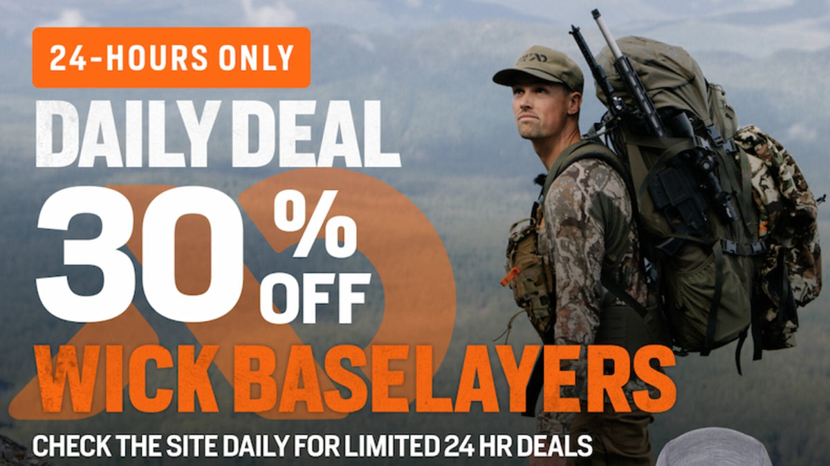 First Lite — Daily Deal: 30% off Wick Baselayers